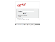 Tablet Screenshot of admin.energika.it